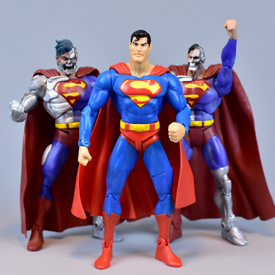 #ad Superman Action Figure Comics Toy New Superman Movable Model Doll Ornaments $24.13