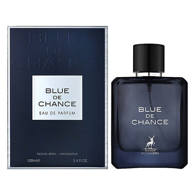 #ad Blue De Chance Alhambra Original EDP Perfume Men 100 ML Super Rich Fragrance $53.99