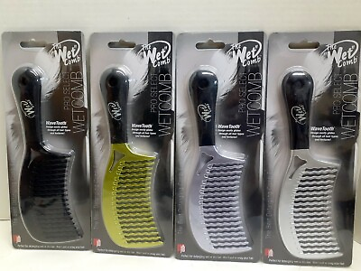 #ad The Wet Comb Pro Select Wave Tooth Detangling Comb U Pick The Color $5.09