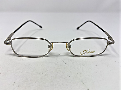 #ad Jubilee J 5640 M.SILVER 43 18 135 Silver Metal Full Rim Eyeglasses Frame RR44 $42.00