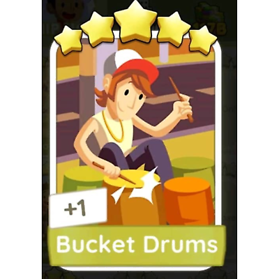 #ad #ad Monopoly Go Bucket Drums ⭐️⭐️⭐️⭐️⭐️ 5 Star Stickers ⚡️Fast Delivery $6.00