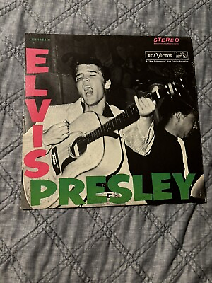 #ad 7 Elvis Vinyl Records With Elvis Photo Album See Photos Fir Titles Free Ship $125.00
