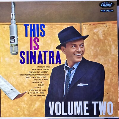 #ad #ad Frank Sinatra This Is Sinatra Volume Two DW982 1958 Capitol Vinyl Record $22.00