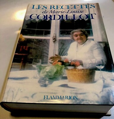#ad 1975 FRENCH COOKBOOK recipes IN FRENCH Les recettes de marie louise cordillot $116.10
