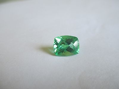 #ad 2.58ct Loose Antique Cut Green Quartz Gemstone 9 x 7mm $30.09