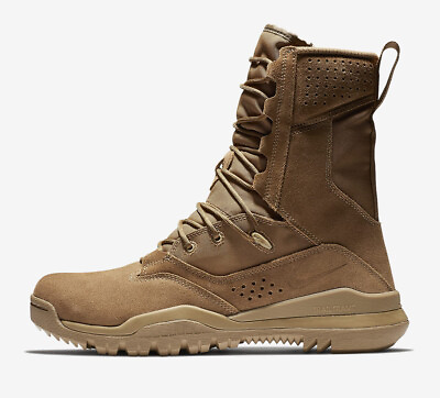 #ad Nike Men’s 8 SFB Field 2 8quot; Leather Tactical Boots Coyote Coyote AQ1202 900 New $90.00