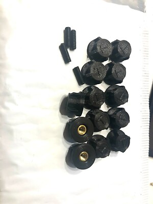 12 PACK Pro Line Compatible Body Mount Thumb Screw Nuts RC 3D Print W 4 Studs  $10.00