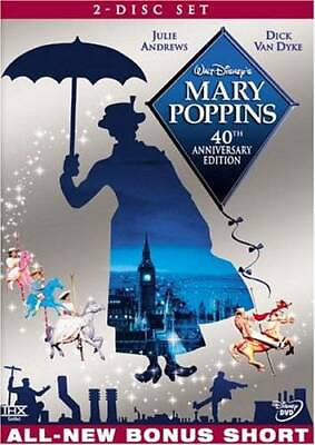 #ad Mary Poppins 40th Anniversary Edition DVD VERY GOOD $4.49
