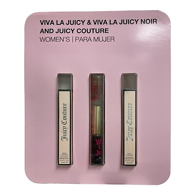 #ad Juicy Couture Viva La Juicy Viva La Juicy Noir Eau de Parfum Roll on Gift Set $30.95