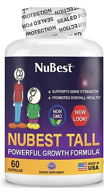 #ad NuBest Tall Height Growth Formula for 5 And Teens Who Don#x27;t Drink Milk $46.75