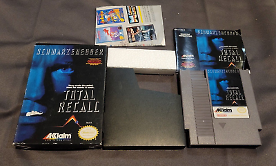 #ad Total Recall for NES Nintendo Complete In Box CIB Great Shape $64.99
