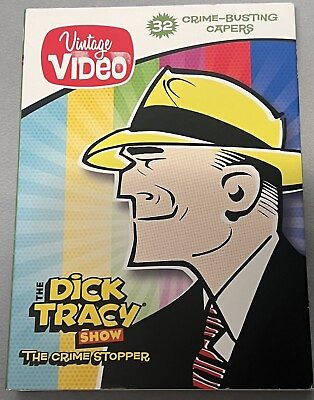 #ad Vintage Videos: The Dick Tracy Show DVD 2016 ANIMATED W SLIPCOVER ** $12.00