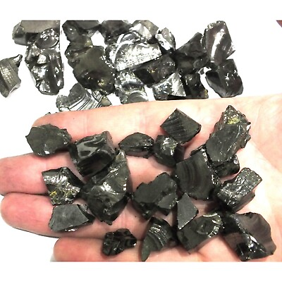 #ad Elite Shungite stones Crystals 200 400 grams 1 5 gr C60 Detox Karelia Russia $43.00
