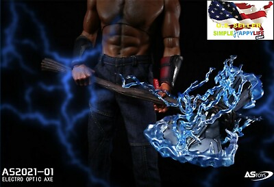 1 6 Thor Stormbreaker ELECTRO OPTIC AXE for 12quot; Figure HOT TOYS PHICEN ❶USA❶ $59.99
