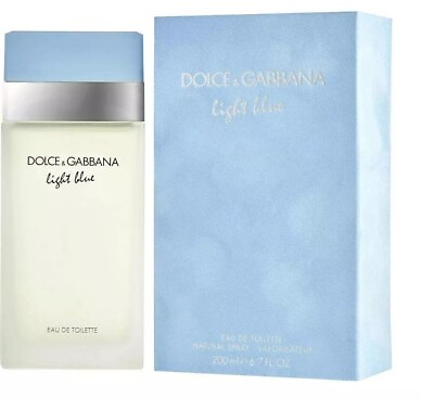 #ad Dolce amp; Gabbana Light Blue Eau De Toilette Spray 6.7 oz Women#x27;s New amp; Sealed $54.99
