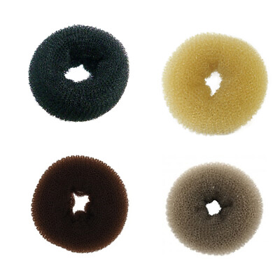 #ad Hair Donut Bun Ring Dance Ladies Doughnut Ballet Mesh Piece Girls Accessories UK GBP 4.99