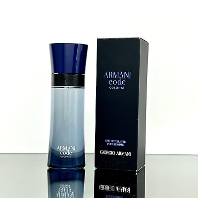 ARMANI CODE COLONIA by Giorgio Armani for Men 2.5oz EDT Spray New amp; Sealed BH46 $94.95