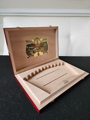 #ad Oliva Serie V 135 Aniversario Empty Wooden Cigar Box 13½x9⅛x1⅝ $6.50