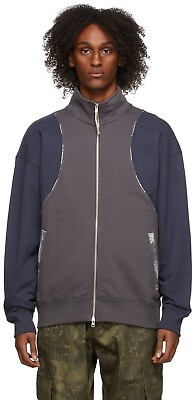 #ad Converse x Paria Farzaneh Jacket Full Zip Asphalt Gray Blue Men Size XL NWT $49.99