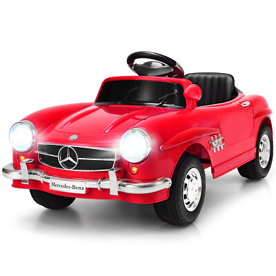 #ad MERCEDES BENZ 300SL AMG RC Electric Toy Kids Baby Ride on Car Christmas Gift Red $149.95