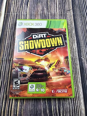 #ad Dirt Showdown Microsoft Xbox 360 2012 COMPLETE TESTED WORKING $29.99