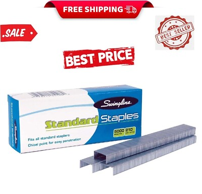 #ad Swingline Staples Standard Staplers for Desktop Staplers 1 4quot; Length $4.67