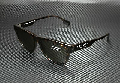 BURBERRY BE4293 3002 3 Dark Havana Brown Lens Men#x27;s Sunglasses 56mm $123.93