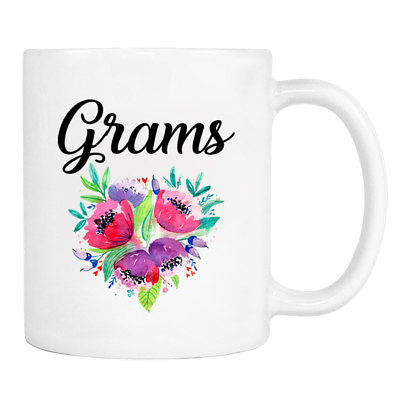#ad Grams Flowers Mug Grams Gift Grams Mug Gifts For Grams $11.95
