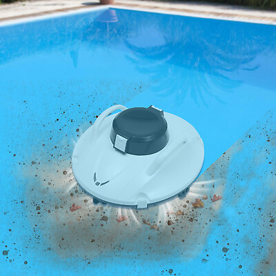 #ad Cordless Robotic Automatic Pool Cleaner Vacuum Modern Pool Cleaning Vacuum IPX8 $196.33