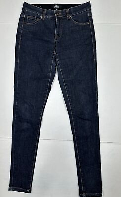 #ad Lularoe Dark Skinny Jeans Women Size 26 Measure 28x29 Stretch Comfort $25.38