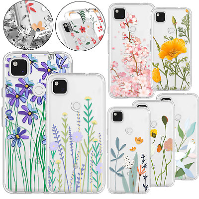Case For Google Pixel 6A 6 Pro 5A 4A 4 Shockproof Phone Cover Floral Beautiful $7.79