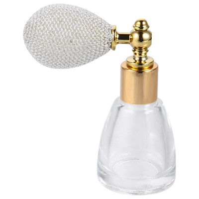 10ml Spray Bottle Vintage Refillable Perfume Atomizer Glass Powder Bottle $8.15