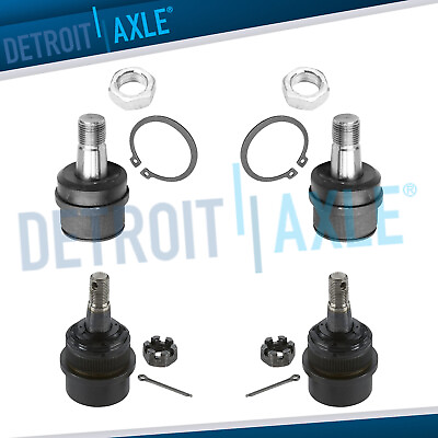 #ad 4pc Front Upper amp; Lower Ball Joint for 1994 1997 1998 1999 Dodge Ram 1500 4x4 $41.58