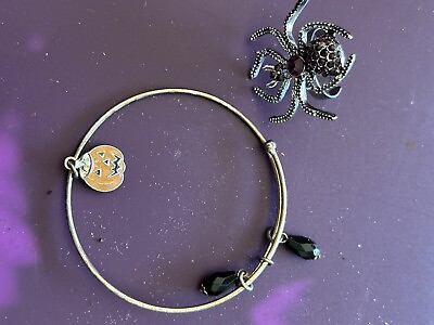 #ad Halloween Jewelry Bracelet And Spider Ring $18.00