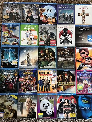 #ad Blu ray Slipcovers Only NO MOVIES DISCS Free Shipping Covered $3.50 Each $3.50