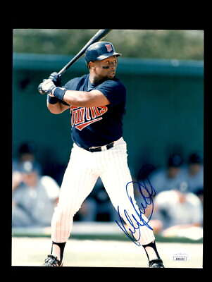 #ad Kirby Puckett JSA Certed Signed 8x10 Photograph Autograph Twins $257.00