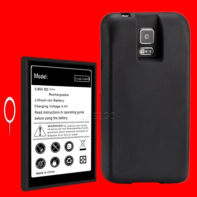 #ad 9000mAh Extended Battery Cover amp;Pin For Straight Talk Samsung Galaxy S5 SM S902L $58.11