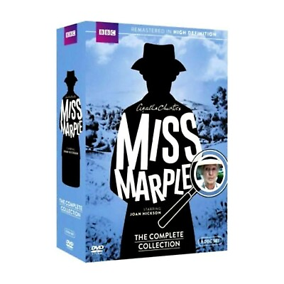 #ad MISS MARPLE the Complete Series Collection Seasons 1 3 DVD 9 Disc Set 1 2 3 $23.79