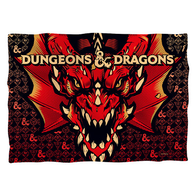 #ad DUNGEONS AND DRAGONS DRAGON PILLOW CASE 20quot; x 28quot; $23.95