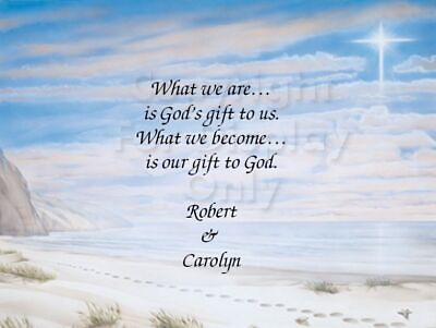 #ad Love God#x27;s Gift To Us Sentimental Personalized Gift Print Love Marriage 1231 $13.95