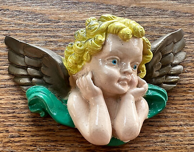 #ad Vintage Angel Refrigerator Magnet Baby Detailed Cool $4.29