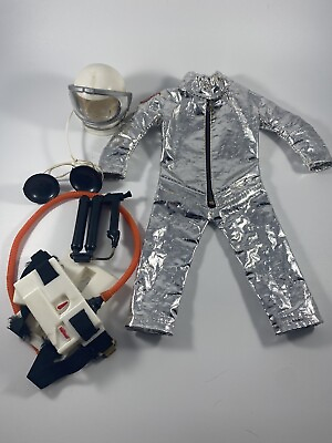 #ad 1970 G.I. Joe Hidden Missile Discovery Space Suit Astronaut With Accessories $49.99