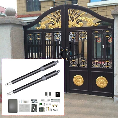#ad 110V DC 24V Automatic Heavy Duty Arm Dual Swing Gate Opener Gates Up to 662LB $278.30