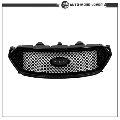 #ad Glossy Black Front Upper Grille Full For 2013 2018 Ford Taurus SHO DG1Z 8200 DC $169.99