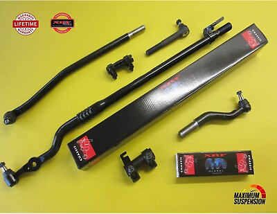 #ad XRF Tie Rod Drag Link Steering KIT SUPER DUTY Fits Ford F 250 F 350 99 04 4x4 $298.09