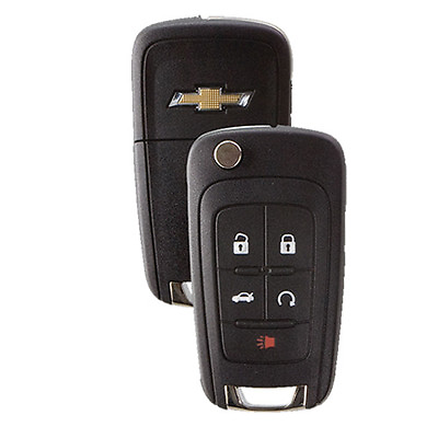 #ad New Flip Key Keyless Entry Remote Fob for Chevrolet 5 button with Remote Start $19.99