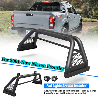#ad Adjustable Pickup Roll Sport Bar Chase Rack Bed Bar For 2001 Now Nissan Frontier $279.99