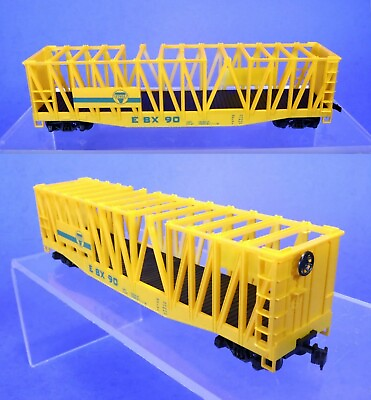 #ad Lot of 2 Roco HO Scale Ethyl Open Frame Container Carrier Freight Cars EBX90 $15.99