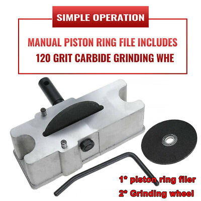 #ad Carbide 2*Grinding Wheel Performance Engine Piston Ring Filer Grinder 66785 $25.64