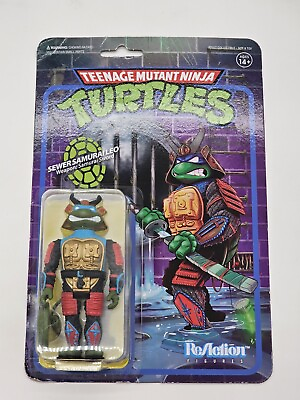 #ad Teenage Mutant Ninja Turtles Sewer Samurai Leo 3.75quot; ReAction Figure Super7 NEW $12.88
